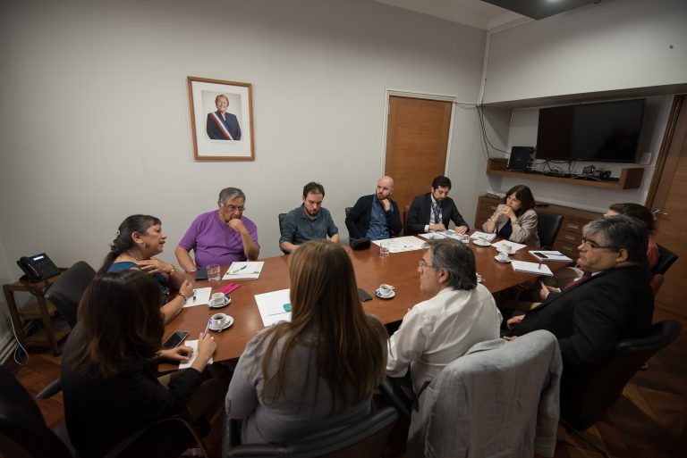 Reunión parlamentarios con Ministra de Salud con relación a petición de licencias obligatorias