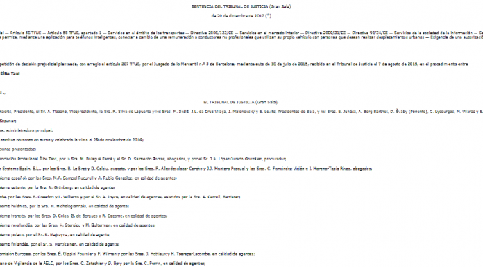 SENTENCIA DEL TRIBUNAL DE JUSTICIA (Gran Sala)