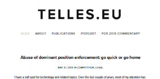 Abuso de la aplicación de la posición dominante: vaya rápido o vaya a casa