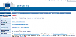 Antimonopolio: la investigación del sector del comercio electrónico descubre que el bloqueo geográfico está muy extendido en toda la Union Europea (estudio completo)