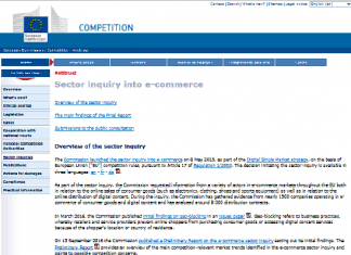 Antimonopolio: la investigación del sector del comercio electrónico descubre que el bloqueo geográfico está muy extendido en toda la Union Europea (estudio completo)