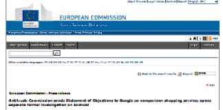 Antimonopolio: La Comisión envía un pliego de cargos a Google en el servicio de comparación de compras; abre una investigación formal por separado en Android (Comunicado de prensa)