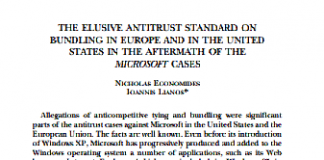 EL ELUSIVO ESTÁNDAR ANTIMONOPOLIO PARA LA UNIÓN EUROPEA Y ESTADOS UNIDOS COMO RESULTADO DEL CASO MICROSOFT