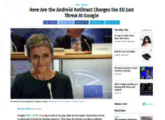 Aquí están los cargos antimonopolio de Android que acaba de lanzar la Unión Europea en Google