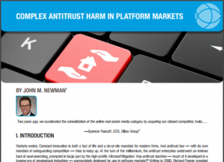 El complejo daño antimonopolio en los mercados de plataforma