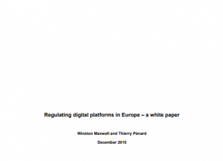 Regulación de plataformas digitales en Europa: un libro blanco