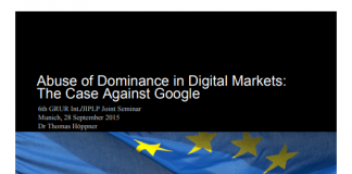 Abuso de dominio en los mercados digitales: el caso contra Google