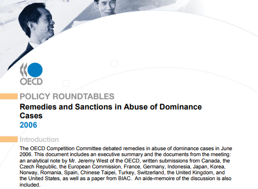 Remedios y sanciones en casos de abuso de dominio