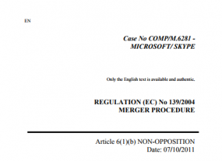 Asunto N° COMP / M.6281 – MICROSOFT / SKYPE
