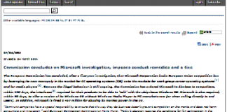 La Comisión concluye sobre la investigación de Microsoft, impone soluciones de conducta y una multa (Comunicado de prensa)