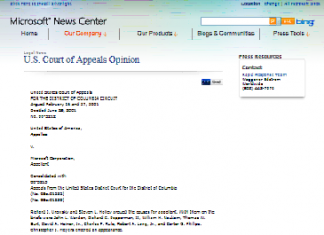 Opinión del Tribunal de Apelaciones de EE. UU.