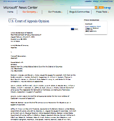 Opinión del Tribunal de Apelaciones de EE. UU.
