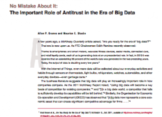 No hay error al respecto: el importante papel de la defensa de la competencia en la era de Big Data