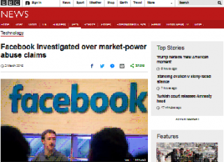 Facebook investigó sobre reclamos de abuso de poder de mercado