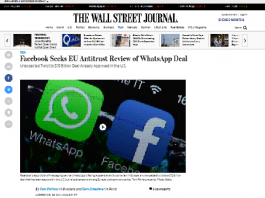 Facebook busca revisión antimonopolio de la Unión Europea del acuerdo de WhatsApp