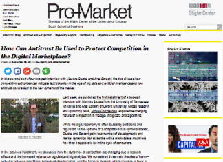 ¿Cómo se puede usar el antimonopolio para proteger la competencia en el mercado digital?