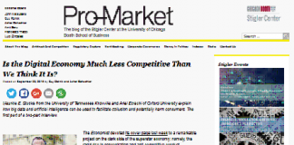 ¿Es la economía digital mucho menos competitiva de lo que creemos?