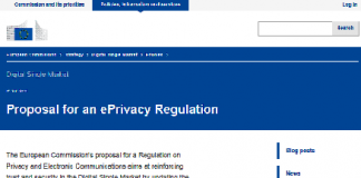 Propuesta para un Reglamento de privacidad electrónica