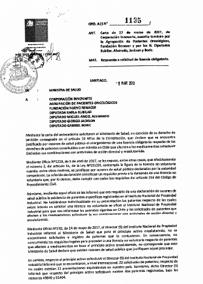 MINISTERIO DE SALUD DECLARA QUE POR RAZONES DE SALUD PUBLICA SE JUSTIFICA EL OTORGAMIENTO DE LICENCIAS OBLIGATORIAS EN EL CASO DE HEPATITIS C.