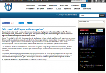 Microsoft violó leyes antimonopolio