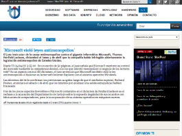 Microsoft violó leyes antimonopolio