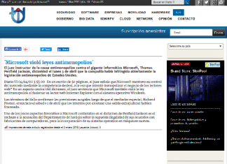 Microsoft violó leyes antimonopolio