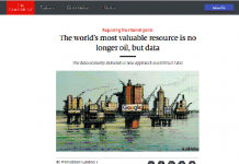 El recurso más valioso del mundo ya no es el petróleo, sino los datos.