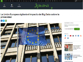 La Unión Europea vigilará el impacto de Big Data sobre la privacidad