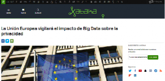 La Unión Europea vigilará el impacto de Big Data sobre la privacidad