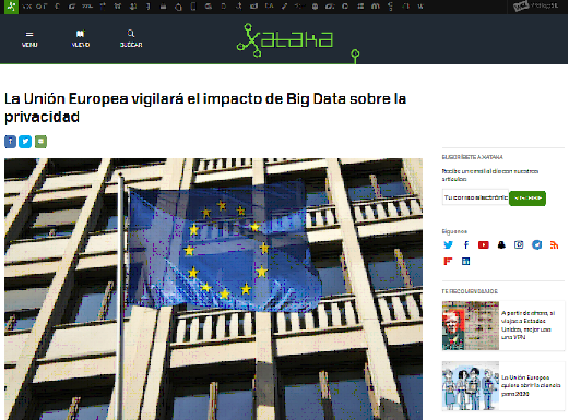 La Unión Europea vigilará el impacto de Big Data sobre la privacidad