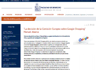 “La decisión de la Comisión Europea sobre Google Shopping”