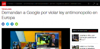 Demandan a Google por violar ley antimonopolio en Europa