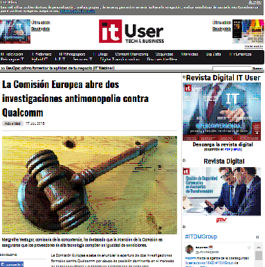 La Comisión Europea abre dos investigaciones antimonopolio contra Qualcomm