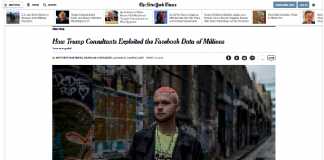Como consultores de Trump explotan los datos de Facebook de millones