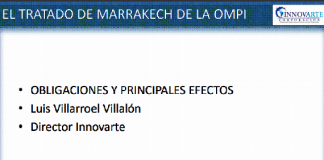 Explicación Tratado de Marrakech