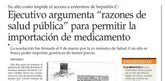 Ejecutivo argumenta “razones de salud pública” para permitir la importación de medicamento