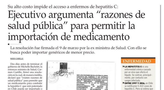 Ejecutivo argumenta “razones de salud pública” para permitir la importación de medicamento