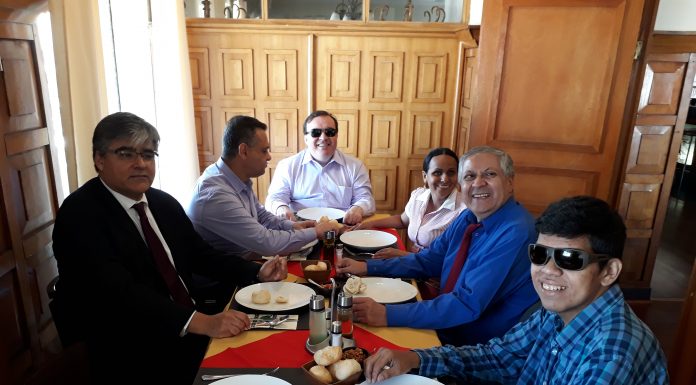 Director de Innovarte se reúne con la Directiva de la Unión Latinoamericana de Ciegos