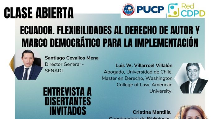 Clase abierta sobre el Tratado de Marrakech de la OMPI