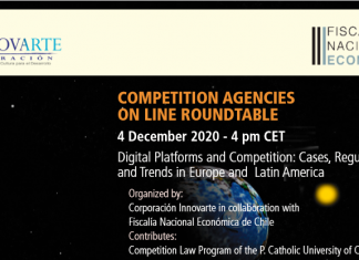 Autoridades de libre competencia de Europa y Latinoamérica participarán en foro internacional organizado por la FNE y la Corporación Innovarte