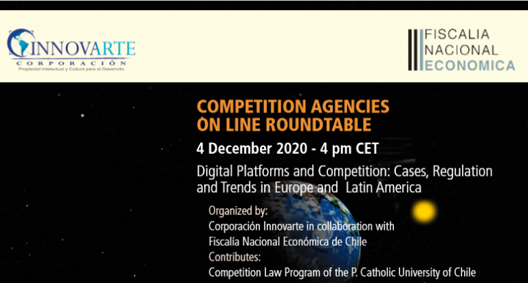 Autoridades de libre competencia de Europa y Latinoamérica participarán en foro internacional organizado por la FNE y la Corporación Innovarte