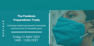 Concluyó webinar “El Tratado de preparación para una pandemia: Liberar la propiedad intelectual, el conocimiento y los conocimientos técnicos para el bien público”