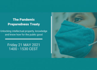 Concluyó webinar “El Tratado de preparación para una pandemia: Liberar la propiedad intelectual, el conocimiento y los conocimientos técnicos para el bien público”