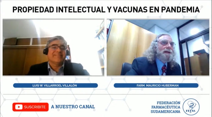 Director de Innovarte realizó charla invitado por la Federación Farmacéutica Sudamericana (FEFAS)
