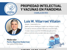 El 10 de junio se realizará la charla en vivo Propiedad Intelectual y Vacunas en Pandemia