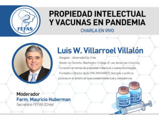 El 10 de junio se realizará la charla en vivo Propiedad Intelectual y Vacunas en Pandemia