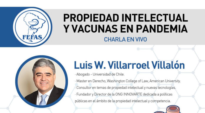 El 10 de junio se realizará la charla en vivo Propiedad Intelectual y Vacunas en Pandemia