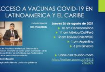 Acceso a Vacunas COVID- 19 en Latinoamérica y el Caribe