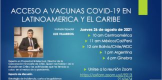 Acceso a Vacunas COVID- 19 en Latinoamérica y el Caribe