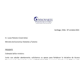 Innovarte envía carta abierta a Ministros de Salud y Economía de Chile, Perú, Ecuador y Uruguay solicitando la generación de incentivos para compartir tecnologías en C-TAP de la OMS